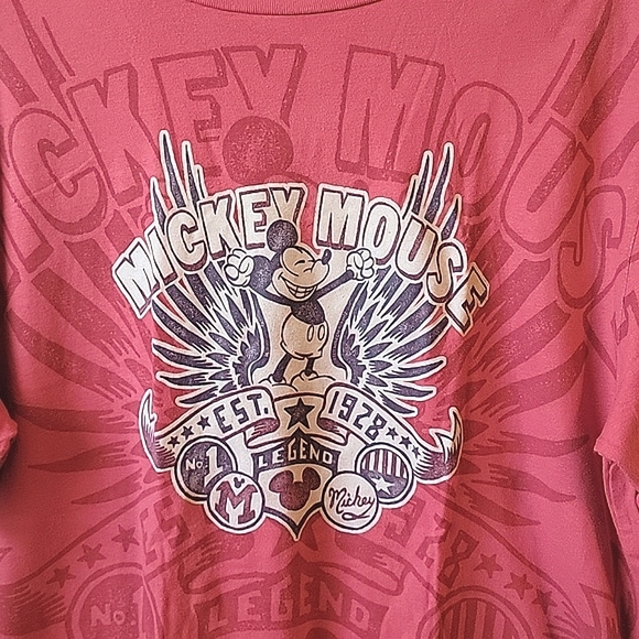 Disney Parks Authentic Men's Mickey Mouse Graphic T-Shirt Size M - Picture 4 of 7